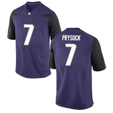 Men's Game Ephesians Prysock Washington Huskies Football College Jersey - Purple