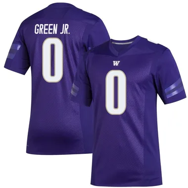 Men's Premier Kevin Green Jr. Washington Huskies Replica Football Jersey - Purple