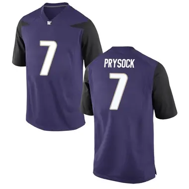 Men's Replica Ephesians Prysock Washington Huskies Football College Jersey - Purple