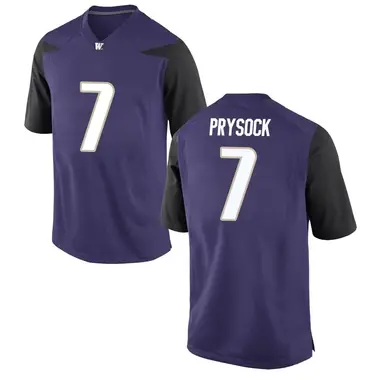 Youth Game Ephesians Prysock Washington Huskies Football College Jersey - Purple