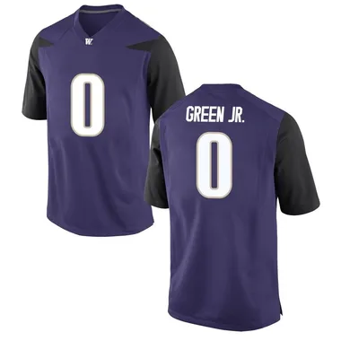 Youth Replica Kevin Green Jr. Washington Huskies Football College Jersey - Purple